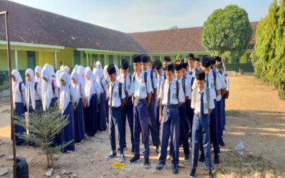 PEMBUKAAN UJIAN MADRASAH (UM) TP. 2021/2022 MTs MA'ARIF 11 SEPUTIH BANYAK